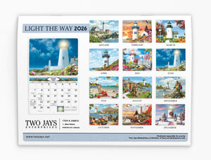 Light the Way Folding Calendar 2026 (Item # 289610)