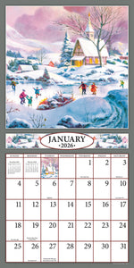 Simple Country 2026 (Item #7115) - 12x24 Refill Sheet Calendar - BONUS POCKET PLANNER & BOOKMARK WHILE QUANTITIES LAST