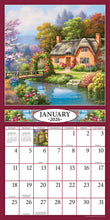 Load image into Gallery viewer, Vibrant Views (Item #7982) - 2026 - 12x24 Refill Sheet Calendar - BONUS POCKET PLANNER &amp; BOOKMARK WHILE QUANTITIES LAST

