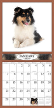 Load image into Gallery viewer, Puppies 2024 (Item #26606) - 12x24 Refill Sheet Calendar - BONUS POCKET PLANNER &amp; BOOKMARK WHILE QUANTITIES LAST
