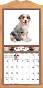 Puppies 2026 (Item #26606) - 12x24 Refill Sheet Calendar - BONUS POCKET PLANNER & BOOKMARK WHILE QUANTITIES LAST