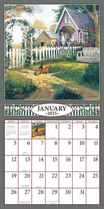 Simple Country 2025 (Item #7115) - 12x24 Refill Sheet Calendar - BONUS POCKET PLANNER & BOOKMARK WHILE QUANTITIES LAST