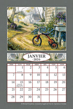 Load image into Gallery viewer, Simplicité Campagnarde 2024 (Article #3244) - Recharge de 4x6 feuille calendrier
