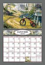 Load image into Gallery viewer, Simplicité Campagnarde 2024 (Article #54465) - Recharge de 7x10 feuille calendrier
