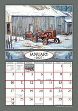 Load image into Gallery viewer, Simple Country 2027 (Item #54462) - ** SHIPPING IN SEPTEMBER ** 7x10 Refill Sheet Calendar - BONUS POCKET PLANNER &amp; BOOKMARK WHILE QUANTITIES LAST
