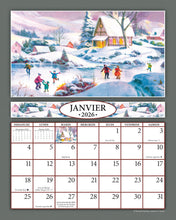 Load image into Gallery viewer, Simplicité Campagnarde 2026 (Article #2988) - Recharge de 8x10 feuille calendrier
