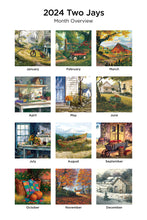 Charger l&#39;image dans la galerie, Simple Country 2024 (Item #47648) - 7x14 Refill Sheet Calendar - INCLUDES LIST PAD &amp; BONUS BOOKMARK - WHILE QUANTITIES LAST
