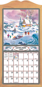 Simple Country 2026 (Item #7115) - 12x24 Refill Sheet Calendar - BONUS POCKET PLANNER & BOOKMARK WHILE QUANTITIES LAST