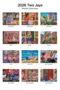 Simple Joys Folding Calendar 2026 (Item # 289634)