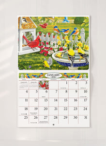 Sweet Songbirds Folding Calendar 2026 (Item # 289645)