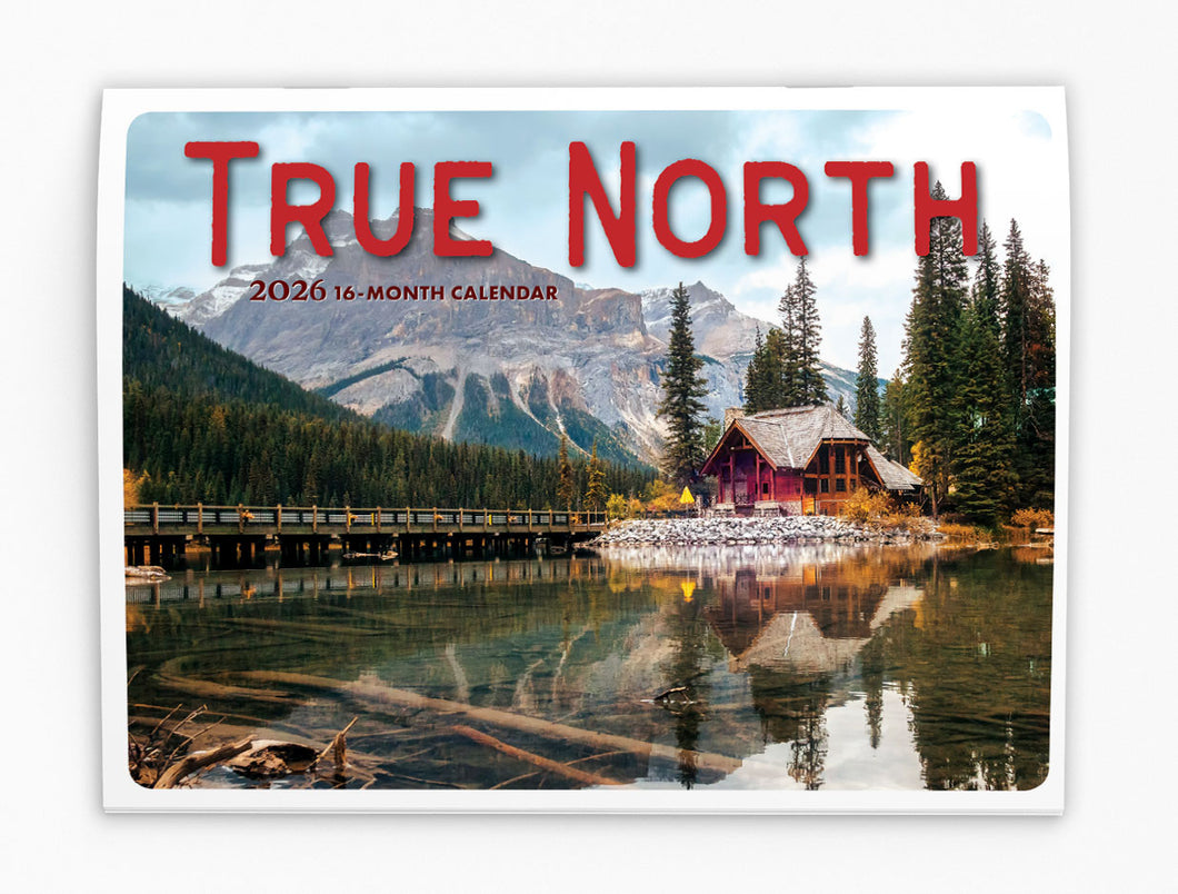 True North Folding Calendar 2026 (Item # 289678)