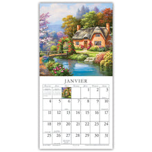 Load image into Gallery viewer, Paysages Chatoyants 2026 (Article #20156) - Recharge de 7x14 feuille calendrier - inclut une liste de tâches set le signet - Jusqu’à rupture des stocks et des substitutions peuvent s’appliquer
