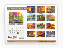 Charger l&#39;image dans la galerie, Vintage Views Folding Calendar 2026 (Item # 289699)
