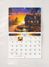 Charger l&#39;image dans la galerie, Vintage Views Folding Calendar 2026 (Item # 289699)
