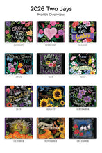 Load image into Gallery viewer, Words To Bloom By - Folding Calendar 2026 (Item # 289589)
