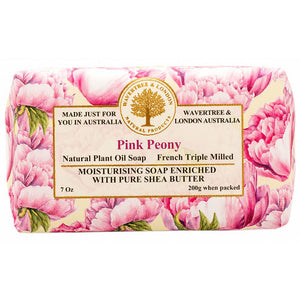 Pink Peony Natural Bar Soap