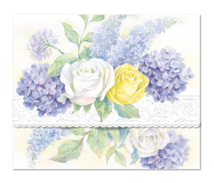 Roses & Hydrangeas Boxed Notecards