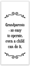 Load image into Gallery viewer, Scrunchy Face Towel - Grandparents
