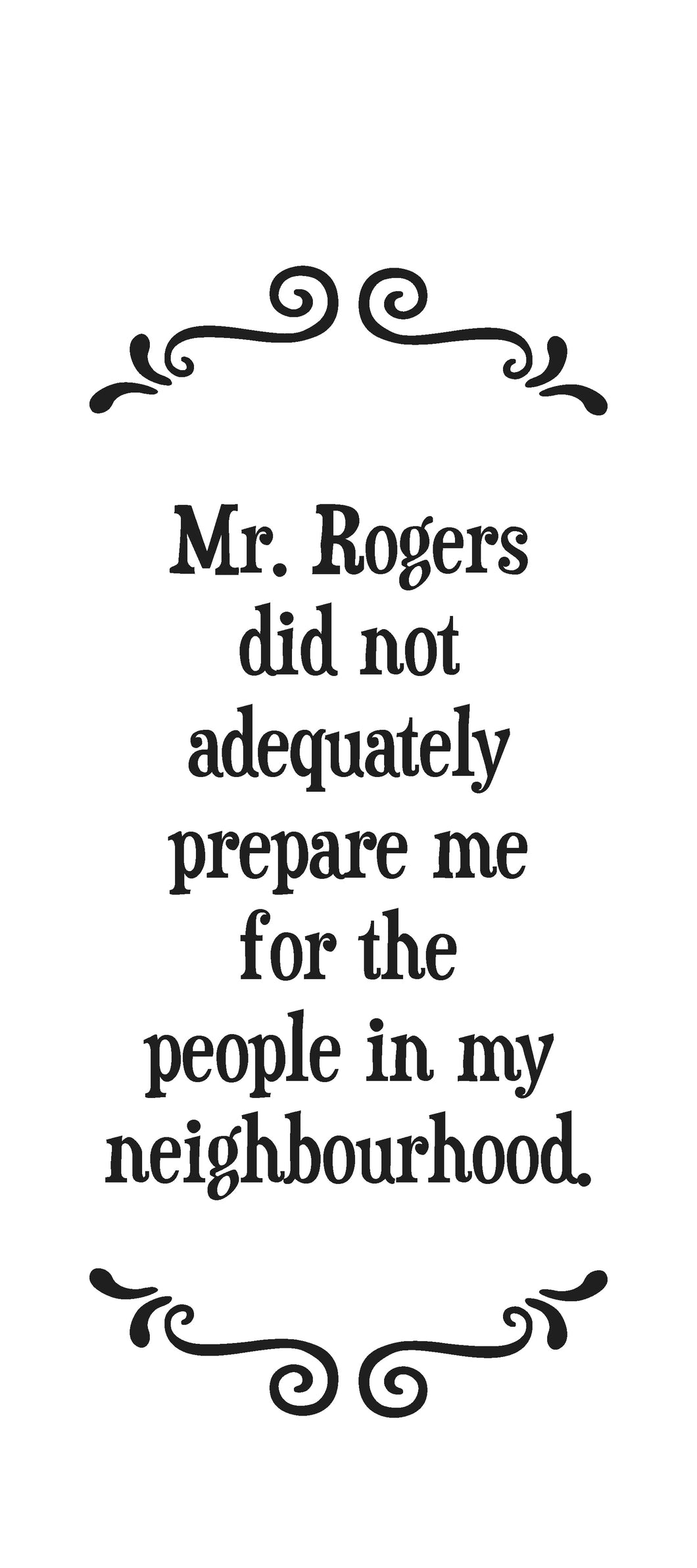 Scrunchy Face Towels: Mr. Rogers