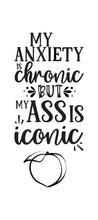 Charger l'image dans la galerie, Scrunchy Face Towel - Anxiety is Chronic
