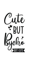 Load image into Gallery viewer, Scrunchy Face Towel - Cute but Psycho
