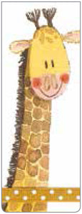 Alex Clark Magnetic Bookmark -Giraffe