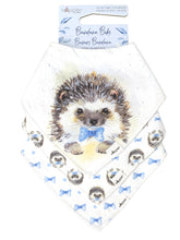 Load image into Gallery viewer, Hopper Studios Baby Bibs - Henrik the Hedgehog
