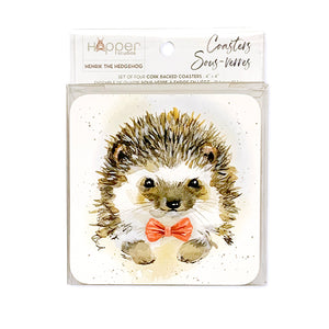 Hopper Studios Coaster Set - Henrik the Hedgehog