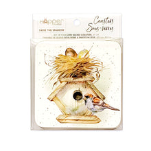 Load image into Gallery viewer, Hopper Studios Coaster Set - Sadie the Sparrow
