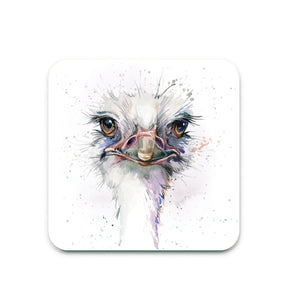 Hopper Studios Coaster Set - Octavia the Ostrich