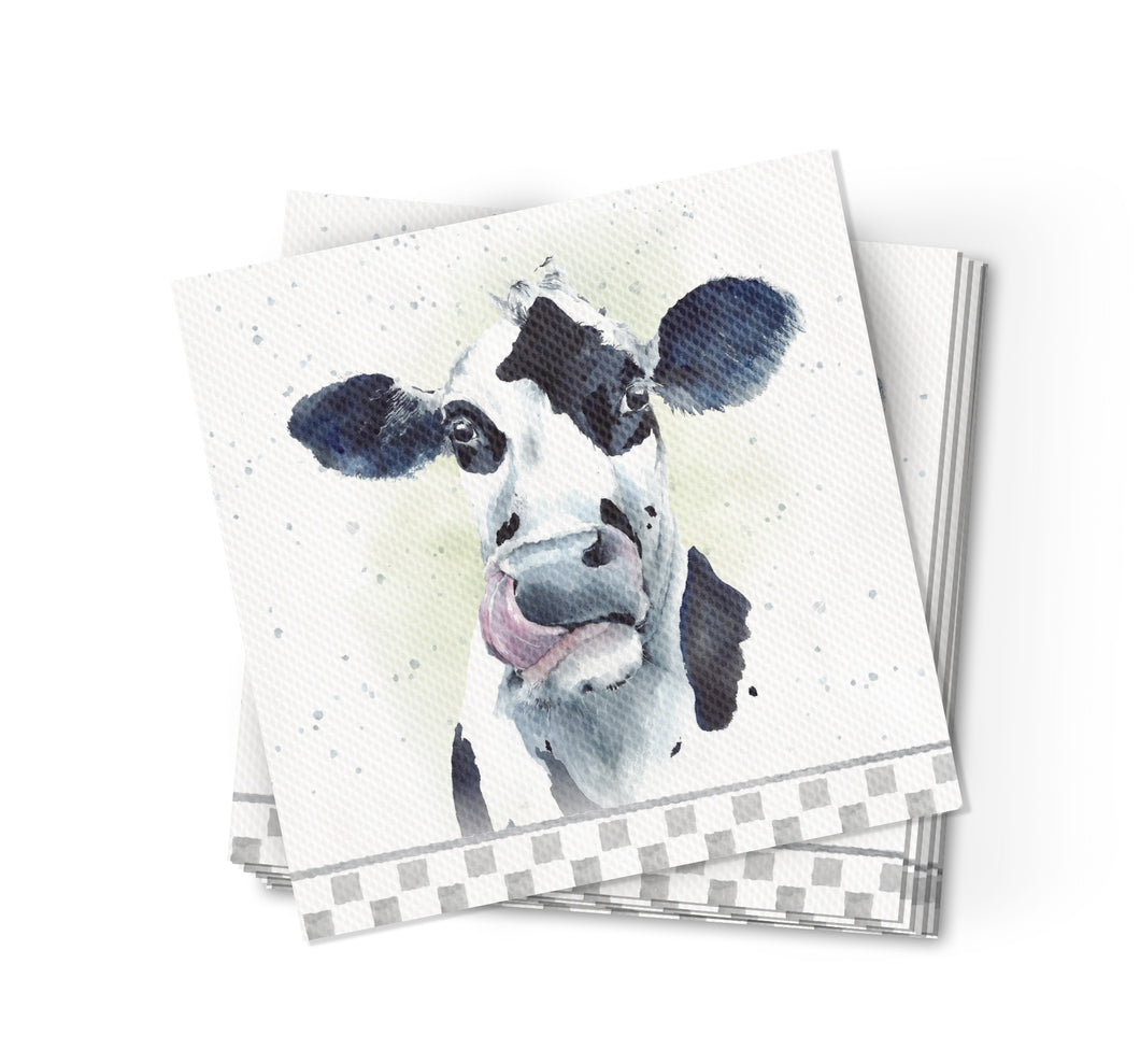 Hopper Studios Napkins- Casey the Cow