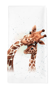 Gaby and Grace the Giraffes Towel