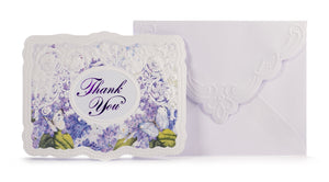 ForArtSake - Lilacs & Butterflies Thank You Card Set