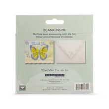 Load image into Gallery viewer, Blue &amp; Green Butterfly Thank You Card Set
