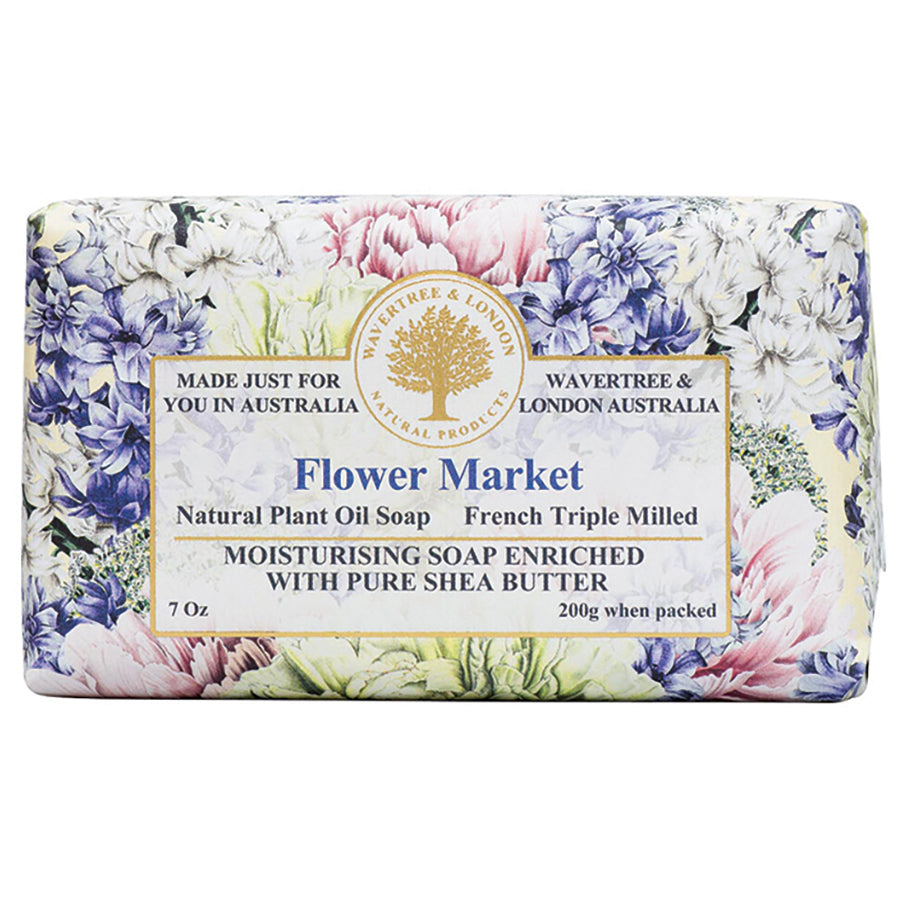 Flower Market Natural Bar Soap