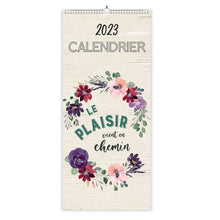 Load image into Gallery viewer, Le Plaisir Vient en Chemin 2023 (Article #66774TC) - Grands Calendriers
