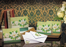 Load image into Gallery viewer, ForArtSake - White Magnolia Boxed Notecards
