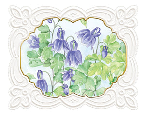 ForArtSake - Cartes en boite fleurs lilas