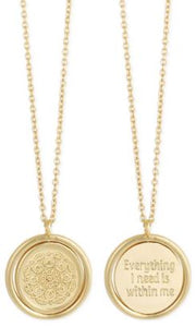Zad Medallion Necklace - Everything