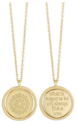 Zad Medallion Necklace - Meant to Be