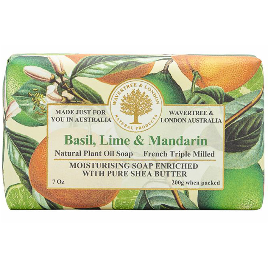 Wavertree Soap - Basil Lime Mandarin